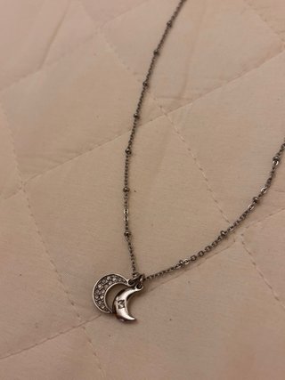 Collana 2Jewels punto luce doppio ciondolo luna
