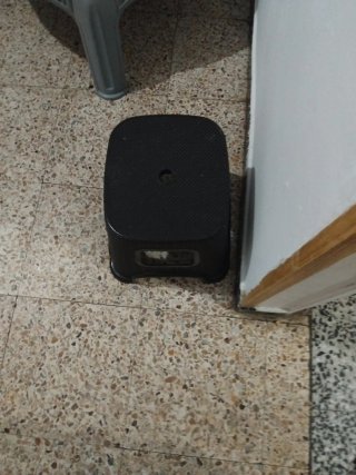 Taburete Negro Plástico