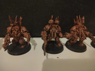 5 x Chaos Terminators Warhammer 40k OOP
