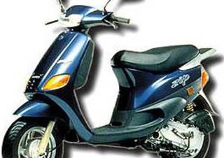 Scooter Blu/Argento