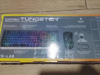 Combo Teclado y Ratón G-LAB Tungsten Inalámbrico