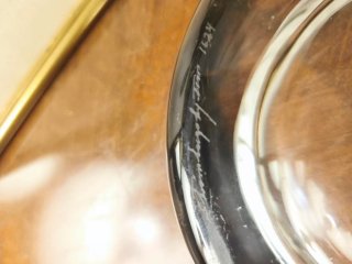 Cenicero Vintage Cristal Stromberg Hyttan