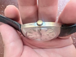 Reloj Duward vintage 17 jewels cushion Swiss