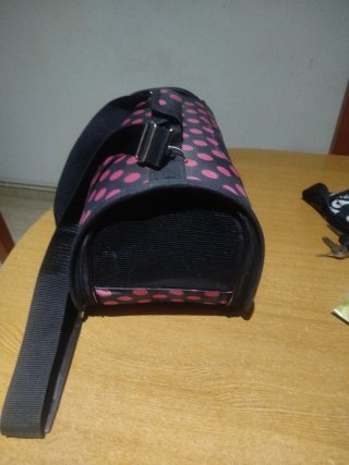 Transportín para gato/a con puntos