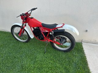 Fantic 240 Trial Roja y Blanca