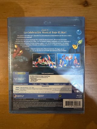El Origen de la Sirenita Blu-ray Precintado