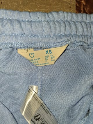 Shorts azules mujer
