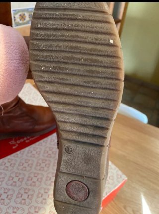 Botas de cuero marrones