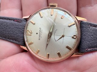 Reloj Vintage Radiant 15 Rubís Antimagnetic Swiss