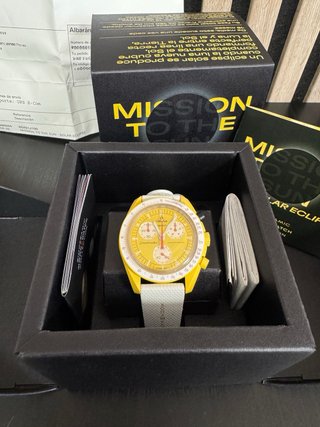 Omega MoonSwatch “Mission to the Sun - Solar Eclip