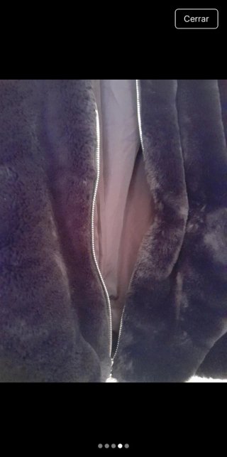 Chaqueta corta pelo negra