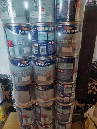 Pintura Bruguer Azulejos Gris Perla Brillante