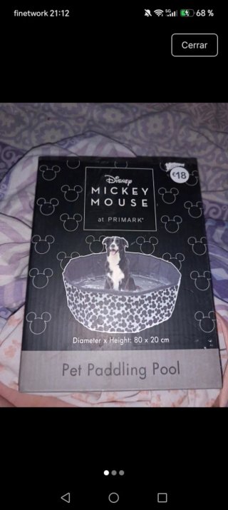 Piscina hinchable Mickey Mouse Disney