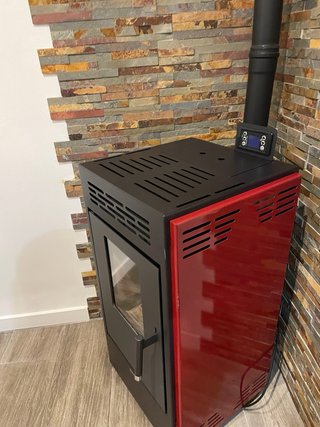 Estufa de pellets 9,5 kW marca boreal