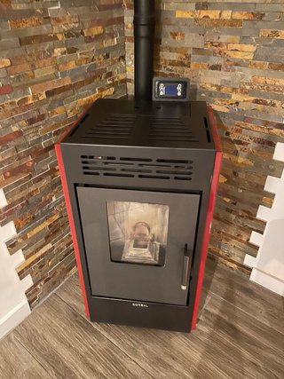 Estufa de pellets 9,5 kW marca boreal
