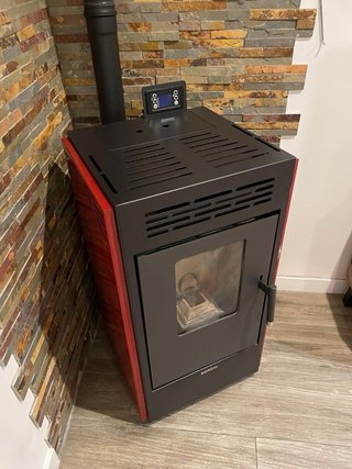 Estufa de pellets 9,5 kW marca boreal