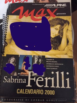 Calendario Max 2000 Sabrina Ferilli