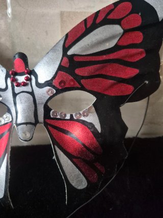 Máscara Mariposa Vintage Disfraz