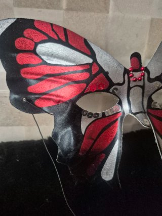 Máscara Mariposa Vintage Disfraz