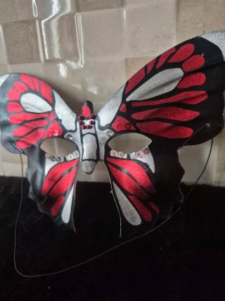 Máscara Mariposa Vintage Disfraz
