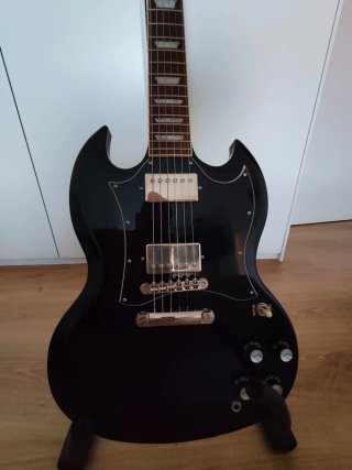 Epiphone SG Standard Guitarra Eléctrica Negra