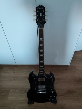 Epiphone SG Standard Guitarra Eléctrica Negra