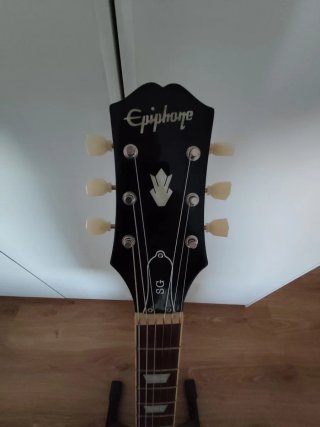 Epiphone SG Standard Guitarra Eléctrica Negra