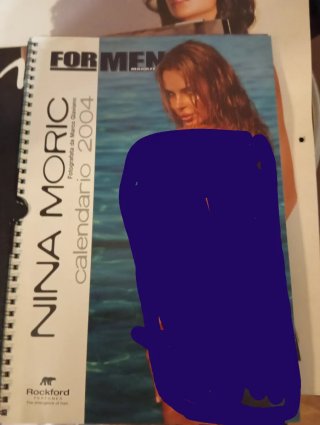 Calendario Nina Moric 2004 Rockford Perfumes