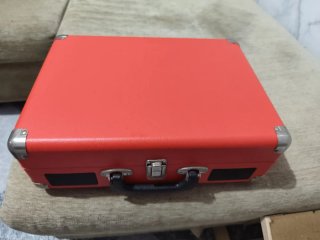 Tocadiscos Maletín Rojo