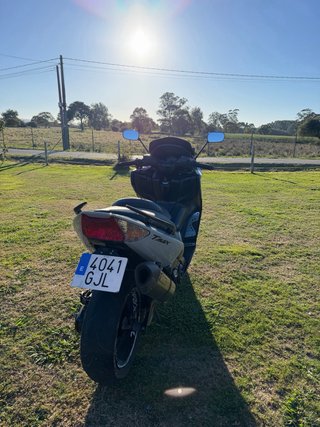 Yamaha T-MAX 500 gris 2010