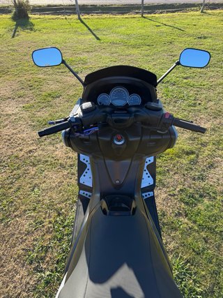 Yamaha T-MAX 500 gris 2010