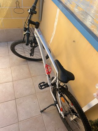 Bicicleta Rockrider Gris Claro XL Decathlon