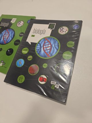 Libro Biología,  Bachillerato 2, Teoría y Práctica