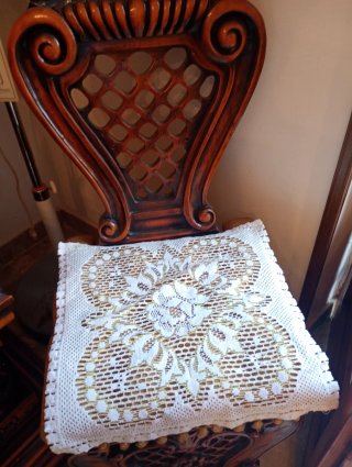Set 3 Centrini Vintage Oro Bianco