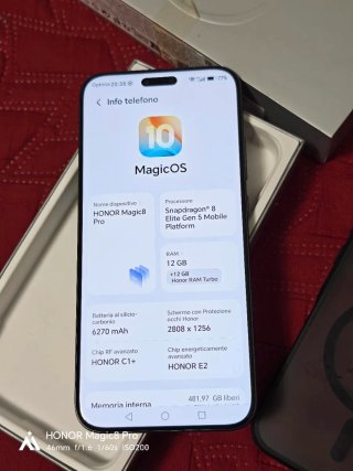 Honor Magic 8 Pro 12/512GB GARANZIA ITALIA