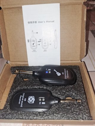 Sistema Inalámbrico A8 UHF Guitarra Bajo