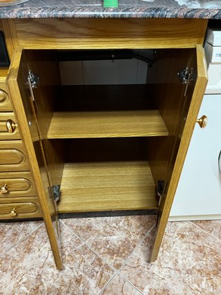 Muebles de Cocina Madera y Mármol