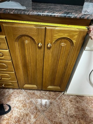 Muebles de Cocina Madera y Mármol