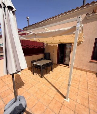 Pergola de jardín 3x3 beige