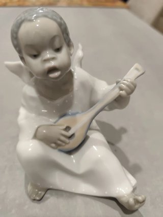 Figura Ángel Lladro Porcelana