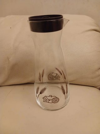 Caraffa Mulino Bianco trasparente con tappo