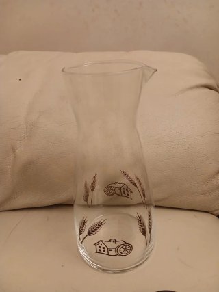 Caraffa Mulino Bianco trasparente con tappo
