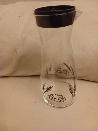 Caraffa Mulino Bianco trasparente con tappo
