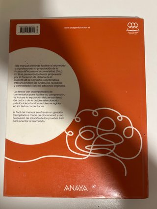 Paideia. Textos de Filosofía para la PAU. Andal...