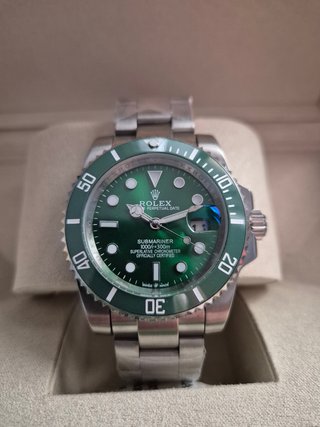 Rolex Submariner Verde Automatico
