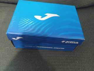 Zapatillas niño Joma fútbol negro/verde