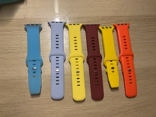 Lote Correas Silicona compatibles Apple Watch