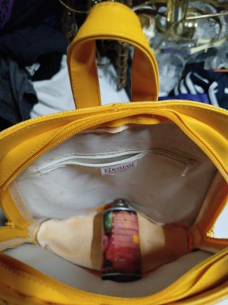 Bolso Mochila Amarillo