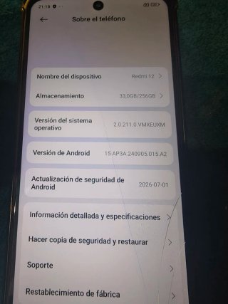 Xiaomi Redmi Note 11 Negro
