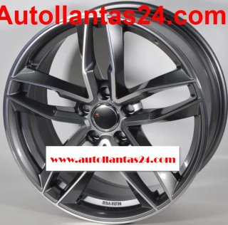 Juego 4 llantas audi avus 6700 antracita 1 r259790